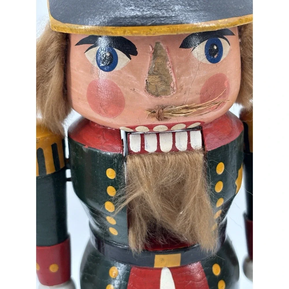 Vintage Erzgebirge? German Nutcracker Christmas Holiday Soldier Guard  9.5